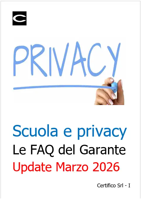 Scuola e privacy - Le FAQ del Garante
